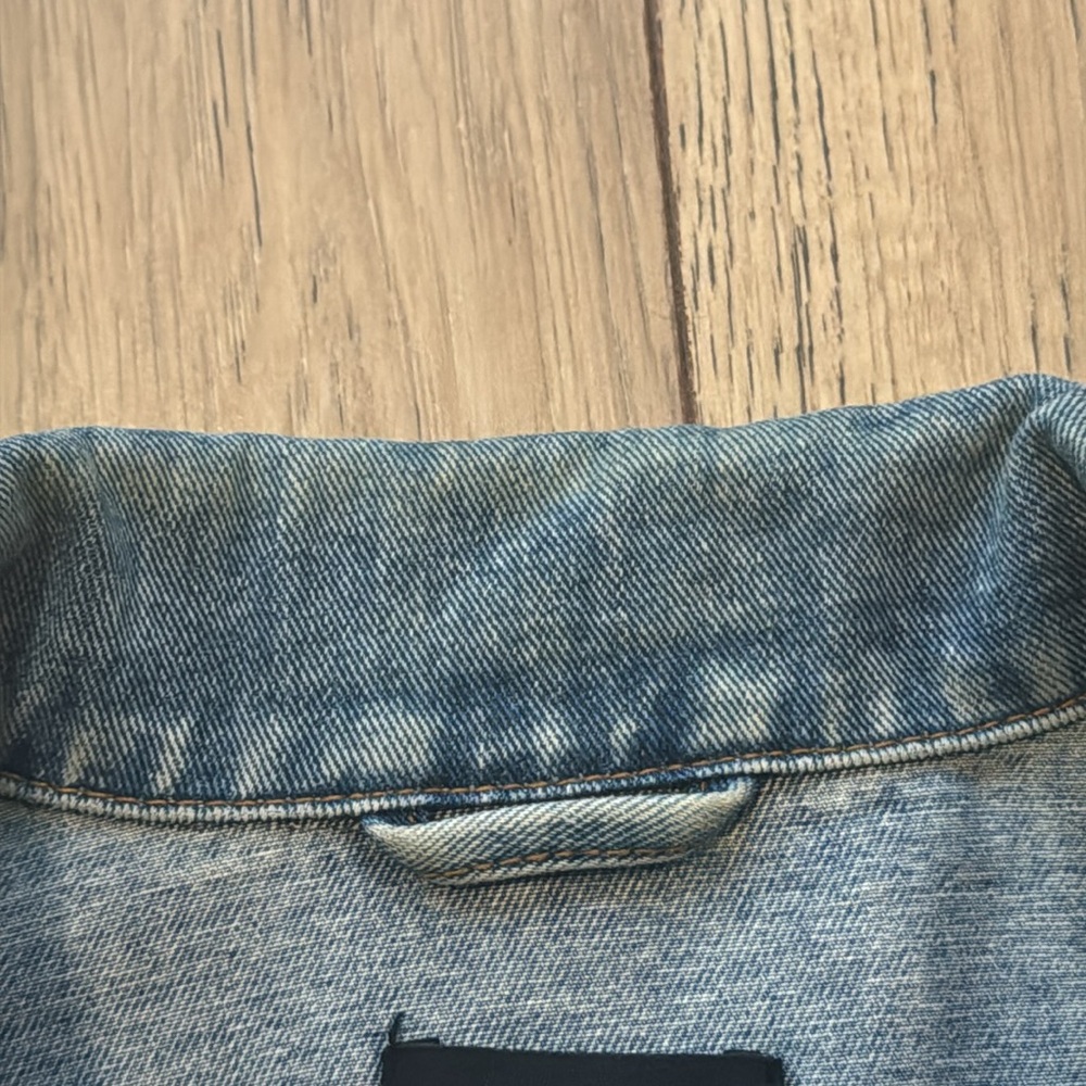 ASOS Oversize 90s Blue Demin Jean Jacket Women’s Medium - Picture 8 of 10